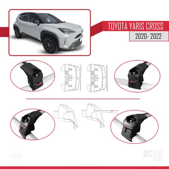 Toyota Yaris Cross S Hybride GR Parts 2024 Modèle 3D - Télécharger Sedan on