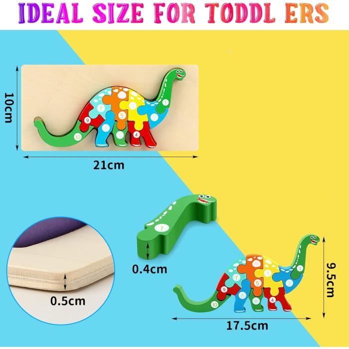 Puzzle Enfant Puzzle Para Bebe AÃ±o Puzzle En Bois Montessori