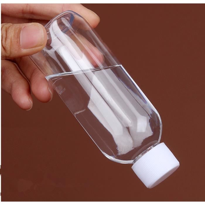 Bouteille,Bouteille vide rechargeable en plastique transparent, petit  récipient pour liquide en vrac pour voyage - 20ml[E56327] - Cdiscount Au  quotidien