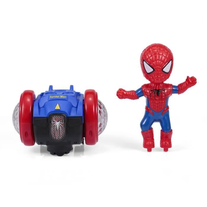 Cadeau Enfants Jouets Super-héros 360 Rotation Jouet Spiderman