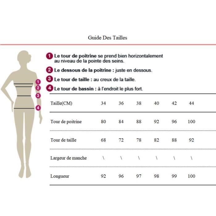 Robe de Soirée Femme Dentelle Sans Manches Col en V Robe Robe de