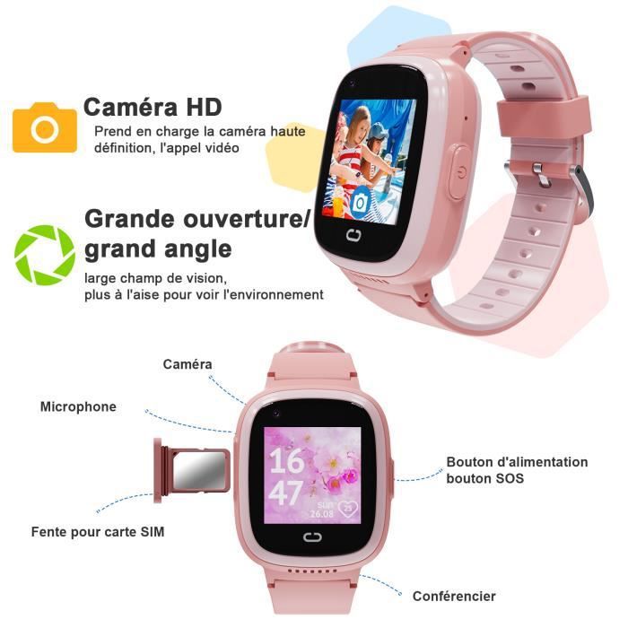 Montre enfant GPS | Traceur GPS enfant Android et IOS