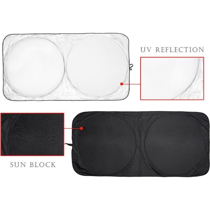 Pare-soleil Pliable Pour Dacia Duster III 2024 - Protection Tableau De Bord Et Intérieur Voiture