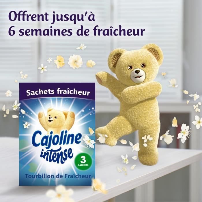 CAJOLINE Sachets parfumés Fraîcheur Printanière pour armoire - 3 sachets -  Cdiscount Au quotidien