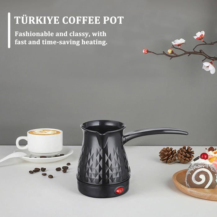 Le vrai café turc, partout avec vous Cette machine à café turc est compacte, légère et idéale pour le voyage. Un café intense, une mousse parfaite, prêt en quelques minutes
