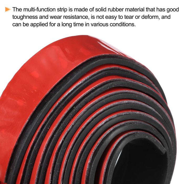 Ruban Mousse Adhésif 15mm X 10m épaisseur 1.5mm - 2 Kits Uxcell Pour Portes Et Isolation