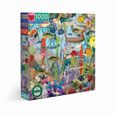 Puzzle 1000 pièces EEBOO GEMS AND FISH - Multicolore-0