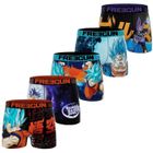 FREEGUN Lot de 5 Boxers Garçon Dragon Ball Super
