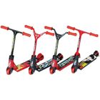 Lot De 4 Finger Scooters Miniatures – 10,5 Cm, 2 Roues, Style Aléatoire, Pour Jeux De Doigts, Coordination Et Concentration