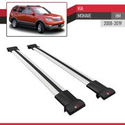 Barres De Toit ALPINE Compatibles Peugeot 2008 2013-2019 - Porte-Bagages Gris