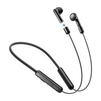 Écouteurs sans fil Bluetooth avec tour de cou magnétique et affichage numérique écouteurs de sport