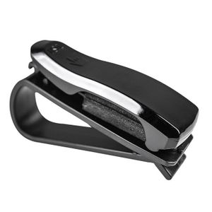 Porte Lunettes Voiture NHQZ - Support Clip Pour Visière - Organisateur Auto Intérieur En Feutre - Cadeau Pratique