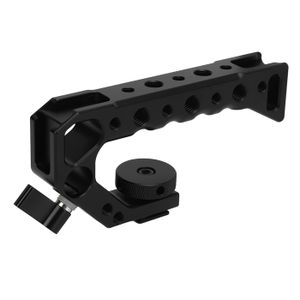 Akozon Poignée Repose-Pouce Alliage Aluminium Pour Fuji X-S10 - Grip Hot Shoe Protector Noir