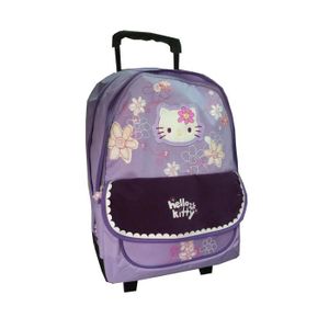 HELLO KITTY SAC A DOS CARTABLE ROSE/FLEURS Rose - Cdiscount