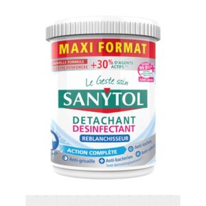 Sanytol Poudre détachant & désinfectante lot 8x450Gr