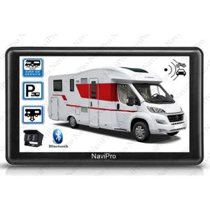 PACK GPS AUTO GPS CAMPING CAR EUROPE 7 POUCES CAMERA DE RECUL SA