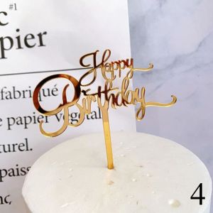 Figurine décor gâteau 1 pièces licorne gâteau Topper sirène joyeux anniv