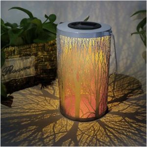 lampes suspendues de lanterne ext/érieure /étanche pour la d/écoration de No/ël et la f/ête Lanterne ext/érieure solaire jardin lumi/ères 2 pi/èces