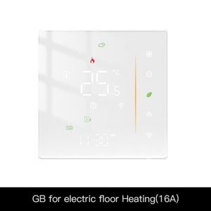 ÉMETTEUR - ACTIONNEUR  électrique - Thermostat de chauffage pour chaudière à eau-électrique-à gaz, WiFi Tuya, contrôleur de températ