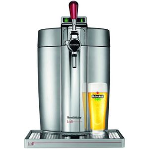 MACHINE A BIÈRE  Tireuse A Biere - Limics24 - Beertender Loft Edition Silver/Chrome Machine À Bière Pompe Pression Fût L