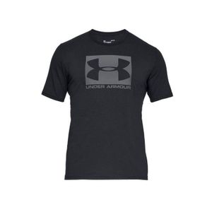 T-SHIRT Tee-shirt de running Under Armour Boxed Sportstyle SS pour homme en noir