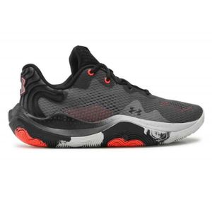 CHAUSSURES BASKET-BALL Chaussure de Basketball Under Armour Spawn 4 Low Gris -Under Armour - 45.5