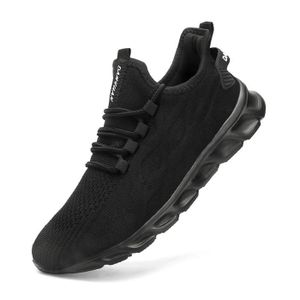 BASKET Baskets Femme - NOIR - Chaussures de Sport pour Sn