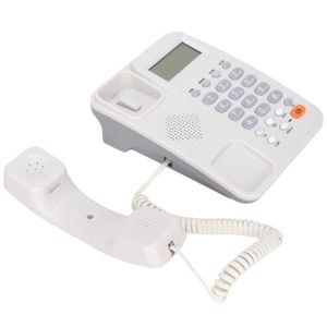 PIÈCE TÉLÉPHONE Qiilu Téléphone filaire de bureau KXT2029CID Télép