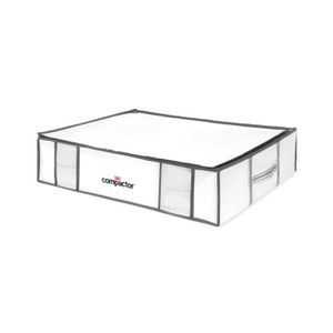 HOUSSE DE RANGEMENT COMPACTOR Housse de rangement sous vide, blanc, 45 x 65 x H.15.5 cm