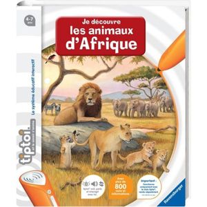 LIVRE INTERACTIF ENFANT Livre électronique éducatif tiptoi® - Je découvre les animaux d'Afrique - Ravensburger
