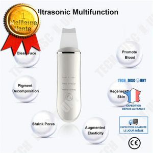 ULTRASONS TD® Ultrasons Visage Cleaner Skin Scrubber Nettoya