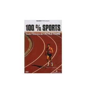 DVD DOCUMENTAIRE DVD 100% Sports : Toute l'histoire de l'Athlétisme