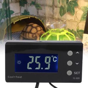 THERMOSTAT D'AMBIANCE Atyhao Thermostat pour reptiles à chaleur fraîche 