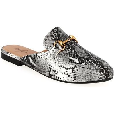 Mocassin cheap serpent femme