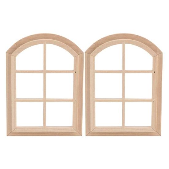 Fenêtre à 4 volets en Bois Accessoires pour 1/12 Maison de Poupée Jouet  Cadeau Enfant Fille--7*7cm Rose - Cdiscount Jeux - Jouets