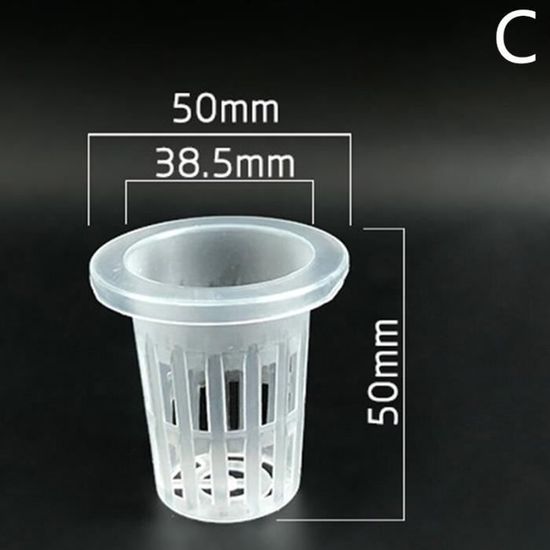 Lot De 60 Pot Hydroponique Panier En Plastique Pour Plantes