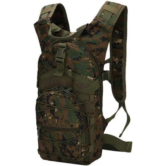 Grand Sac à Dos Militaire 80L Tactique Randonnée - Vert Forêt - Oxford 900D Imperméable