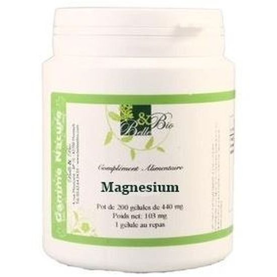 Magnésium Pidolate 200 gélules BELLE ET BIO Cdiscount Au quotidien