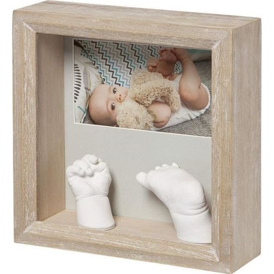 Baby Art My Sweet Print Cadre photo en bois avec kit empreintes de