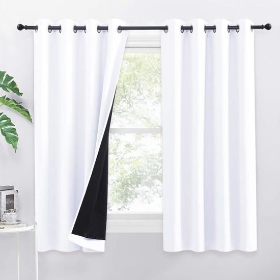 Rideau De Porte Halloween Effrayant - 2 Pièces 100x165cm Avec Taches De Sang, Polyester, Autocollants Inclus, Décoration Maison Hantée - 2