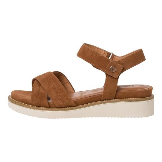 Sandales tamaris cognac hot sale