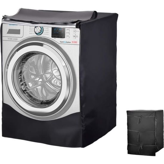 Housse Imperméable Pour Dessus De Machine à Laver - 60x60 Cm, Antidérapante, Lavable, Protection Buanderie Cuisine