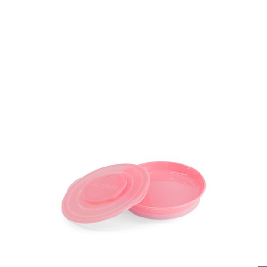 Assiette Bébé Tupperware Avec Couvercle à Pression – Orange, Excellent État