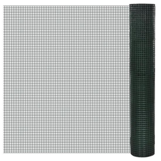 Grillage Jardin Extérieur Paladian - Acier Gainé PVC Maille 100x100mm 1m X 20m - Clôture Robuste Multi-Usage
