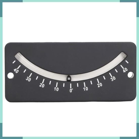 Inclinomètre Amorti Plastimo 0-45 Degrés - Niveau De Précision Pour Voile - Montage Auto-adhésif - Garantie 1 An