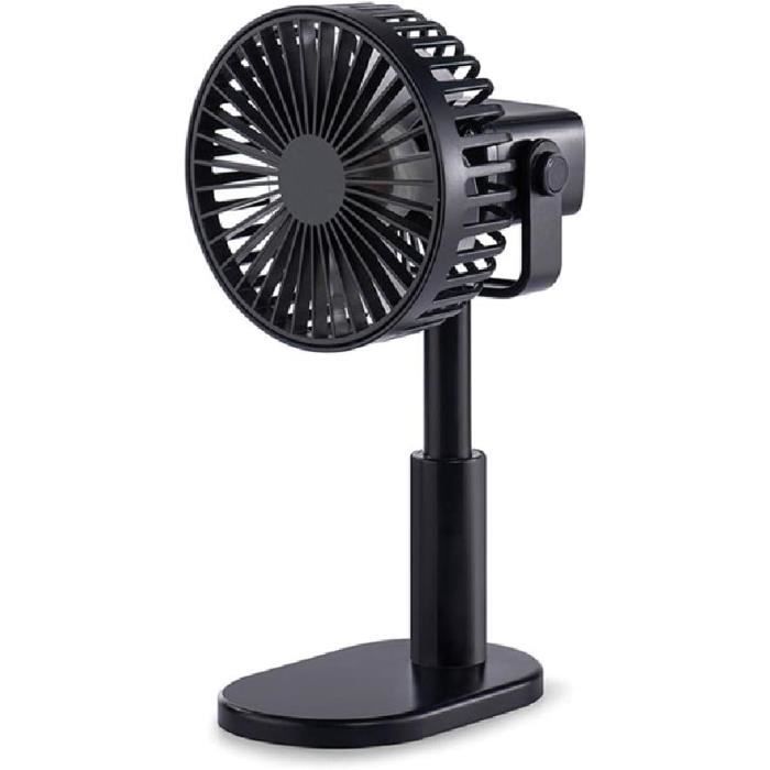 Ventilateur Portable Avec Cordon Ventilateur Miniature Portable à Piles 3A – Silencieux, Avec Cordon, Pour Bureau, Voyage, Extérieur Ventilateur Miniature Piles 3A