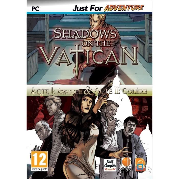 Just For Games Shadows On The Vatican Actes 1 + 2 Jeu PC