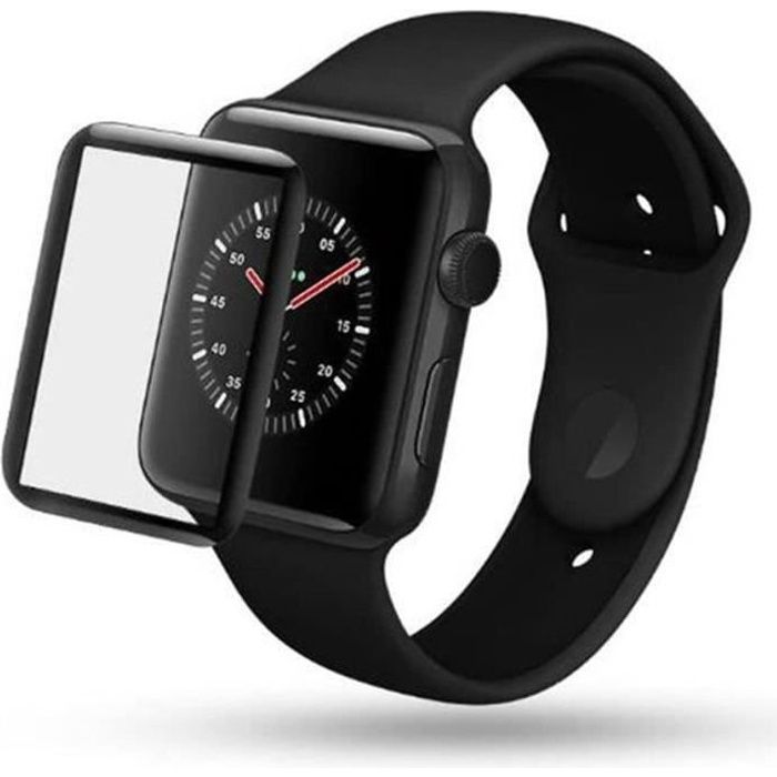 Verre trempé intégral pour Apple Watch série 3 42mm