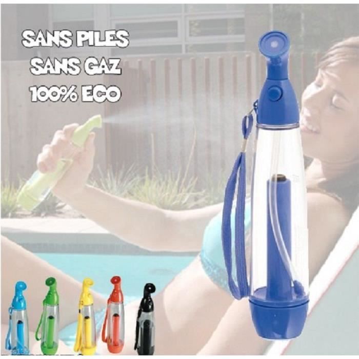 Lot de 2 Brumisateurs A Eau & Pompes Manuelles Rechargeables et Ecologiques