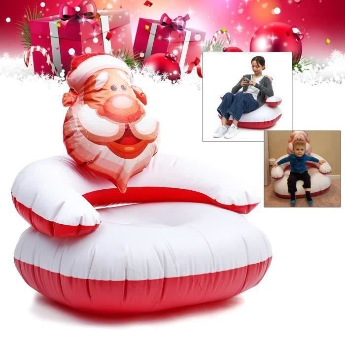 Canapé Gonflable Chaise Père Noël Cadeau Piscine Jouet Natation Extérieur My18634 Mo19289